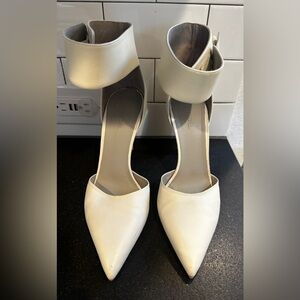 Vince Vanilla Ankle Strap Heels